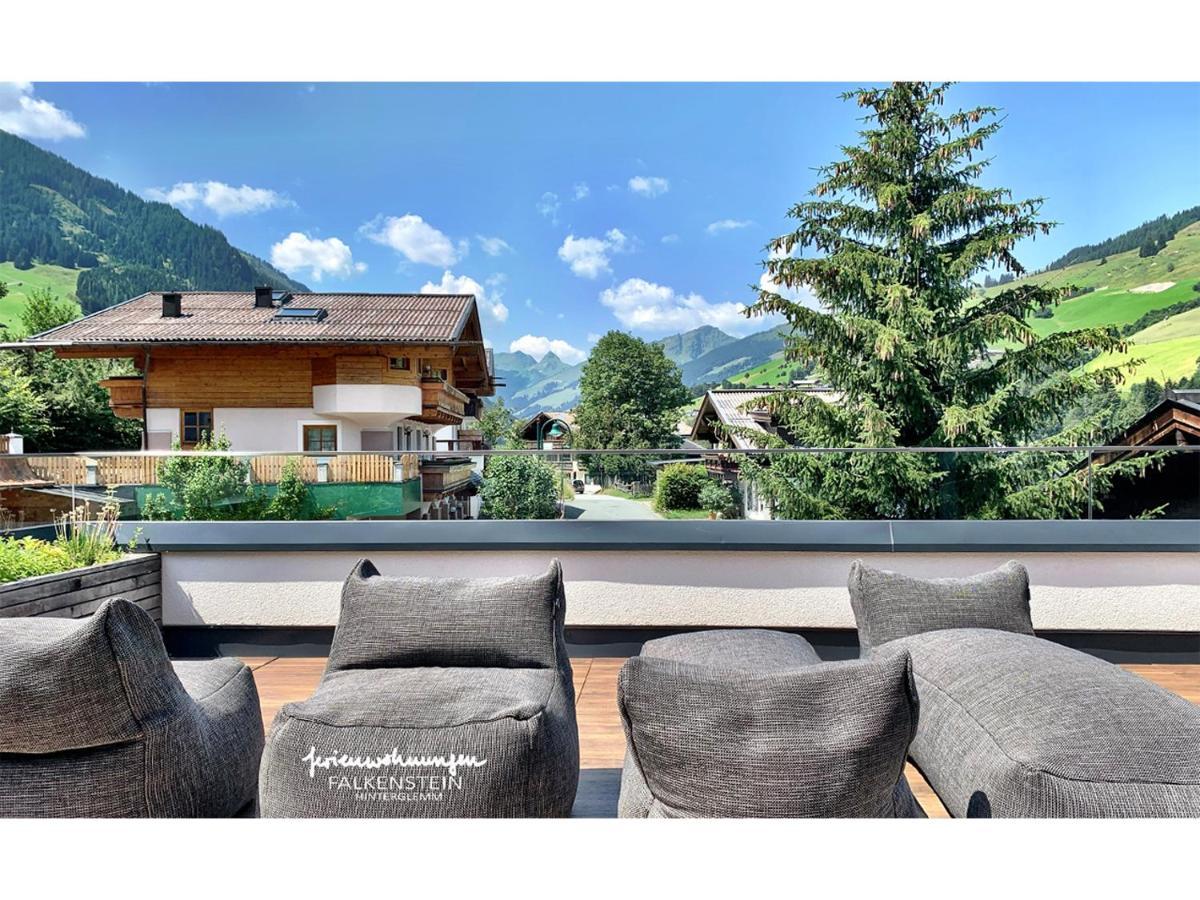 Ferienwohnungen Falkenstein Hinterglemm Saalbach-Hinterglemm Exteriör bild