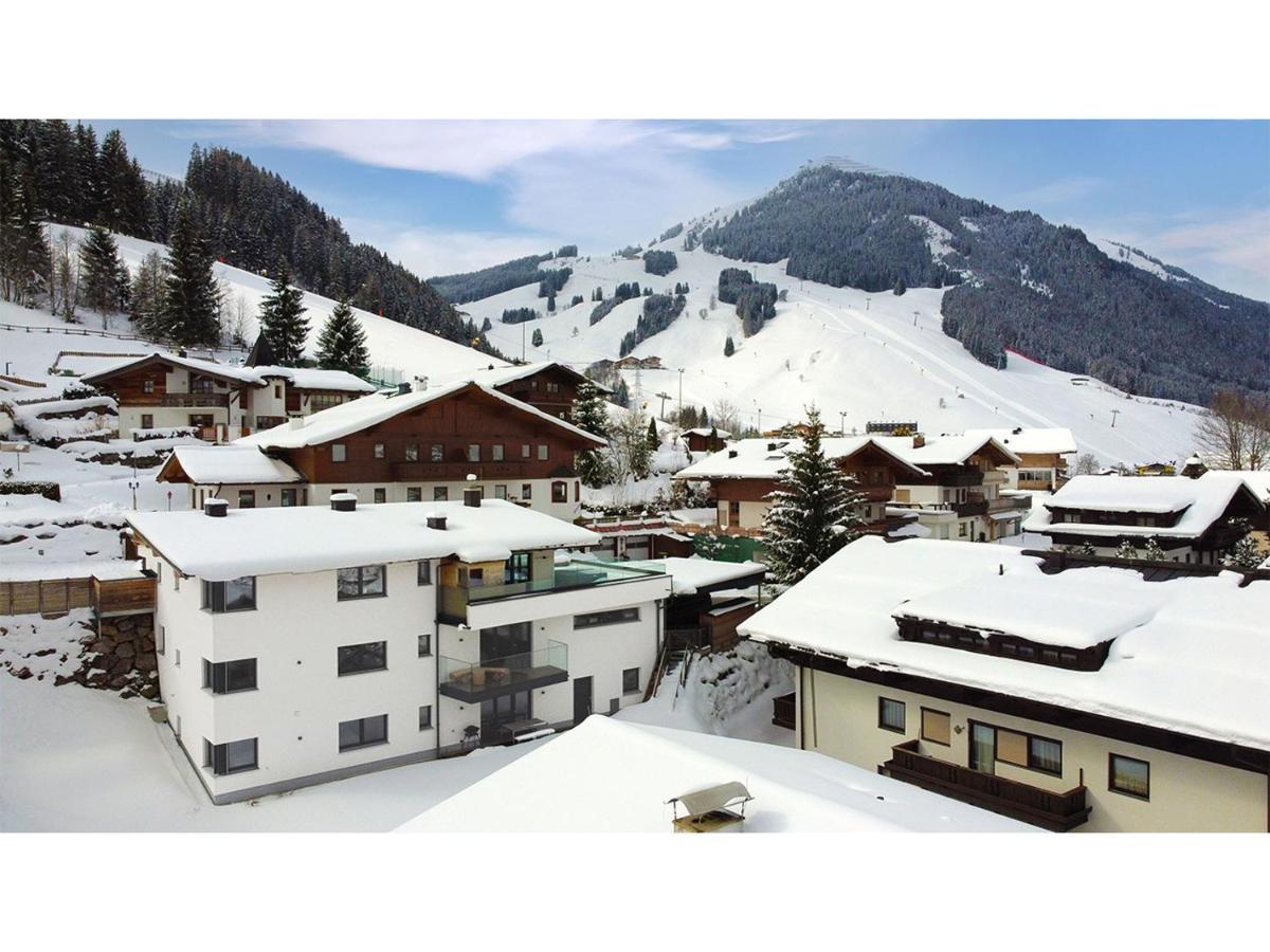 Ferienwohnungen Falkenstein Hinterglemm Saalbach-Hinterglemm Exteriör bild