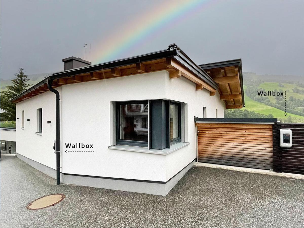 Ferienwohnungen Falkenstein Hinterglemm Saalbach-Hinterglemm Exteriör bild
